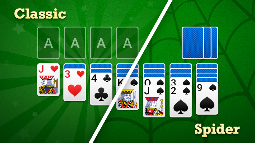 Spider Solitaire 2-Suits - at Solitaire Network