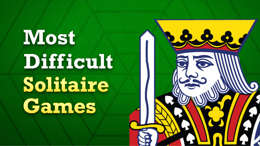 most difficult solitaire games –