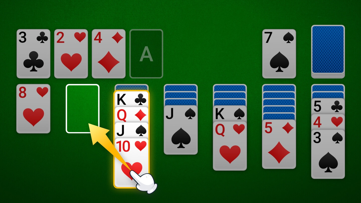 Moving sequences in Solitaire