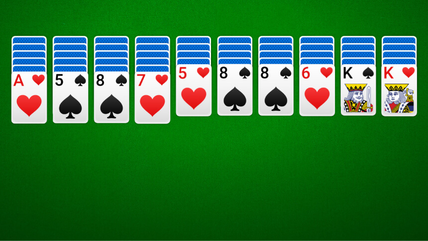 How To Set Up Solitaire in 2023  Solitaire card game, Spider solitaire  cards, Spider solitaire