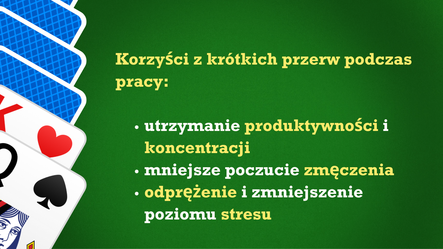 Zalety krótkich przerw w pracy