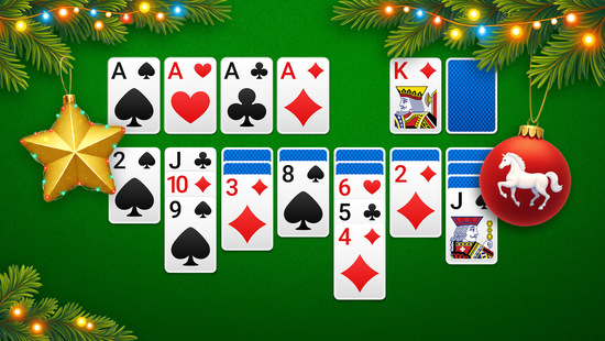 Solitaire Noël et Nouvel An 2026